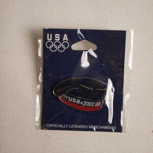 USA Olympic 2002 Hat Pin Officially Licensed Collectible Souvenir Vintage